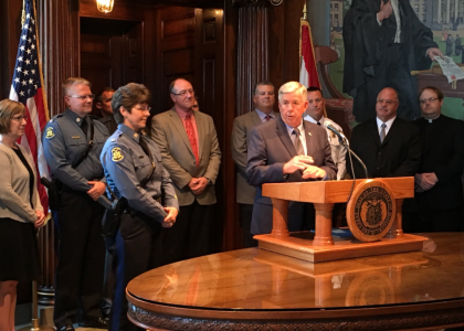 Governor Parson Announces Colonel Sandra Karsten as Director of the Department of Public Safety